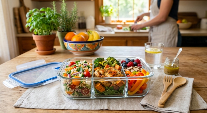 thick glass lunch box